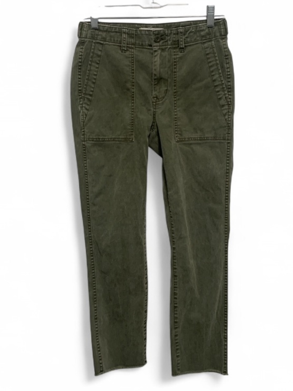 Madewell Slim Straigth Green Casual Utility Pants